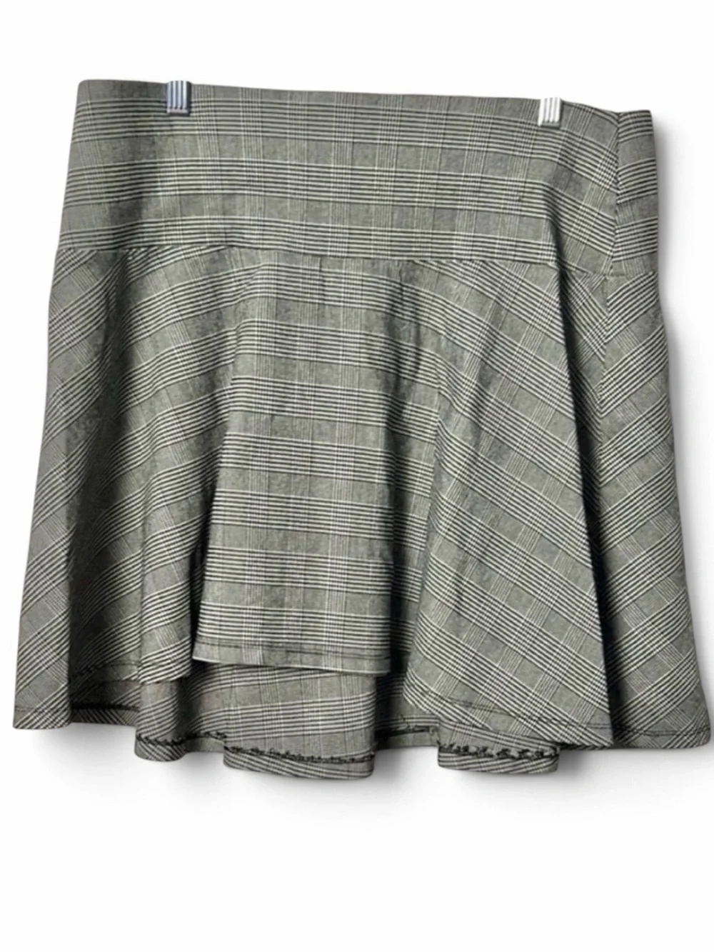 Torrid Gray Plaid Women's High Low Skirt Size 0(L)(12)